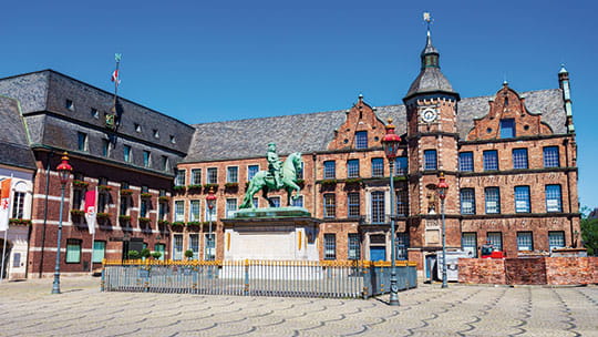 The Old Town Hall in Dusseldorf, Germany